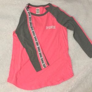 Victoria’s Secret PINK 3/4 sleeve shirt